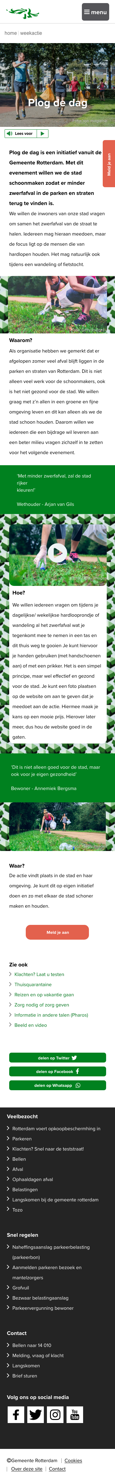 gemeente rotterdam web design phone size